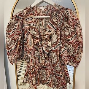 Women’s printed blouse